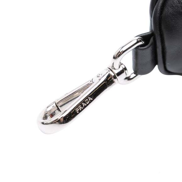 Prada Triangle Logo Zip Crossbody Bag #233051P94B - Picture 6 of 9